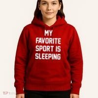 My Favorite Sport Is Sleeping Hoodie thumb 5