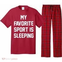 My Favorite Sport Is Sleeping Pajama Set thumb 0
