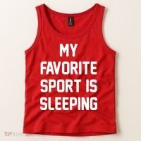 My Favorite Sport Is Sleeping Tank Top thumb 2