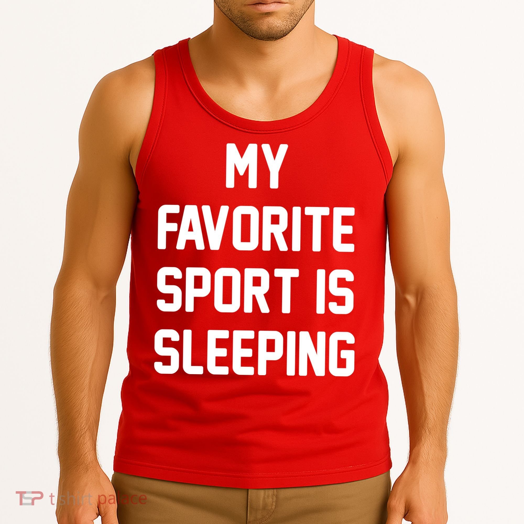 My Favorite Sport Is Sleeping Tank Top