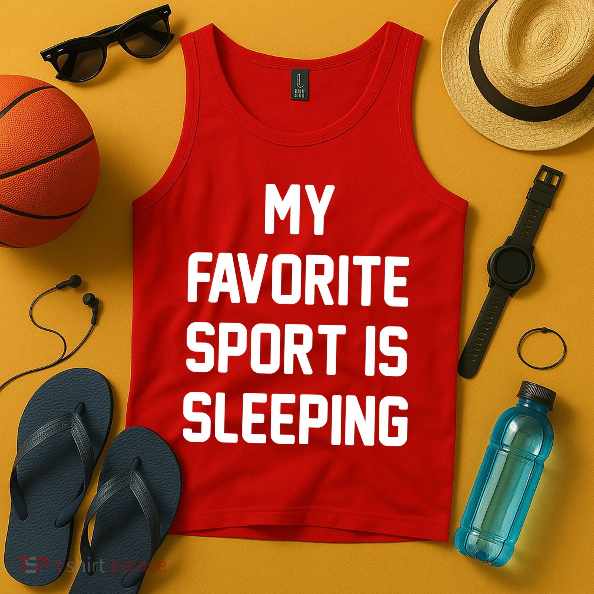 My Favorite Sport Is Sleeping Tank Top