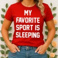 My Favorite Sport Is Sleeping Women's T-Shirt thumb 2