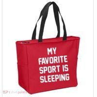 My Favorite Sport Is Sleeping Tote Bag thumb 2