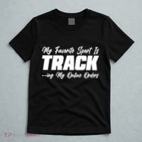 My Favorite Sport Is Tracking My Online Orders T-Shirt thumb 5