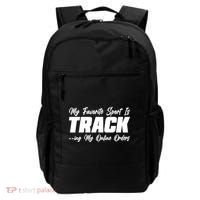 My Favorite Sport Is Tracking My Online Orders Backpack thumb 0