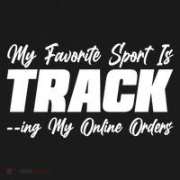 My Favorite Sport Is Tracking My Online Orders Mousepad thumb 1