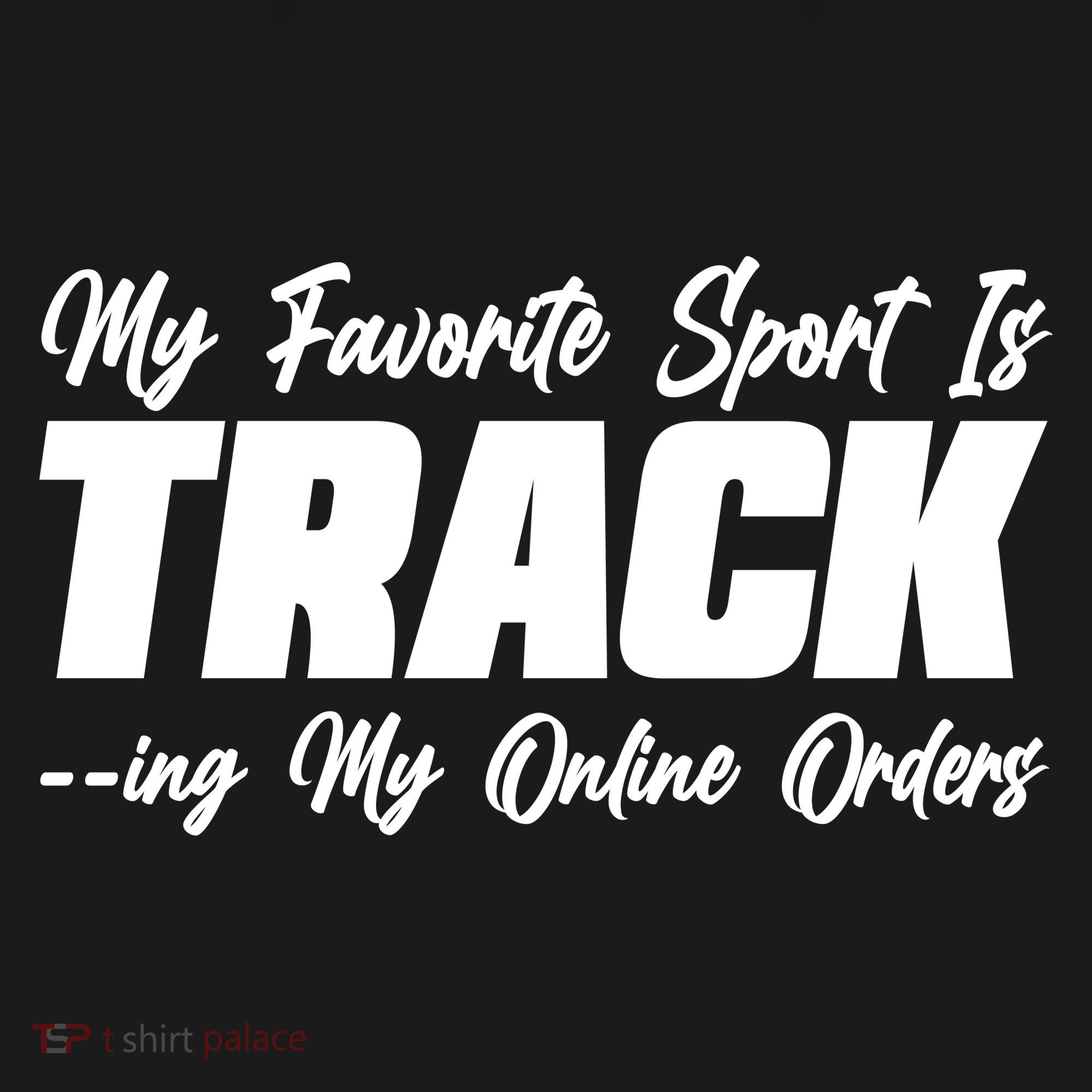 My Favorite Sport Is Tracking My Online Orders Ornament