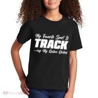 My Favorite Sport Is Tracking My Online Orders Kids T-Shirt thumb 2