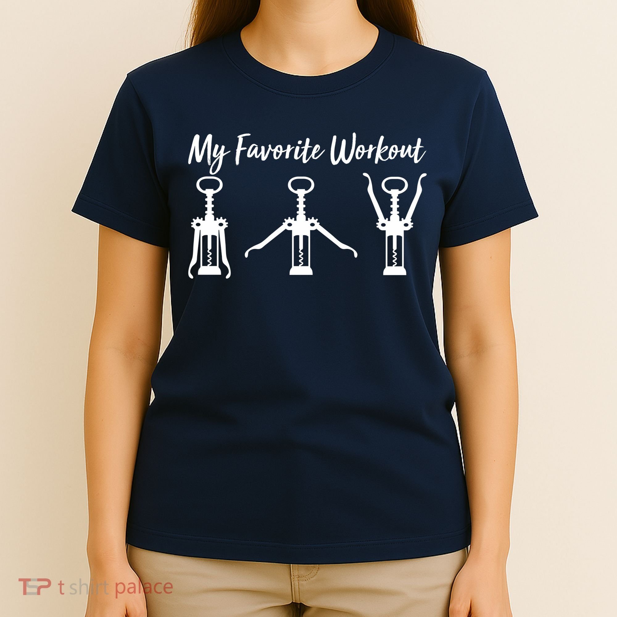 My Favorite Workout Wine Lover T-Shirt