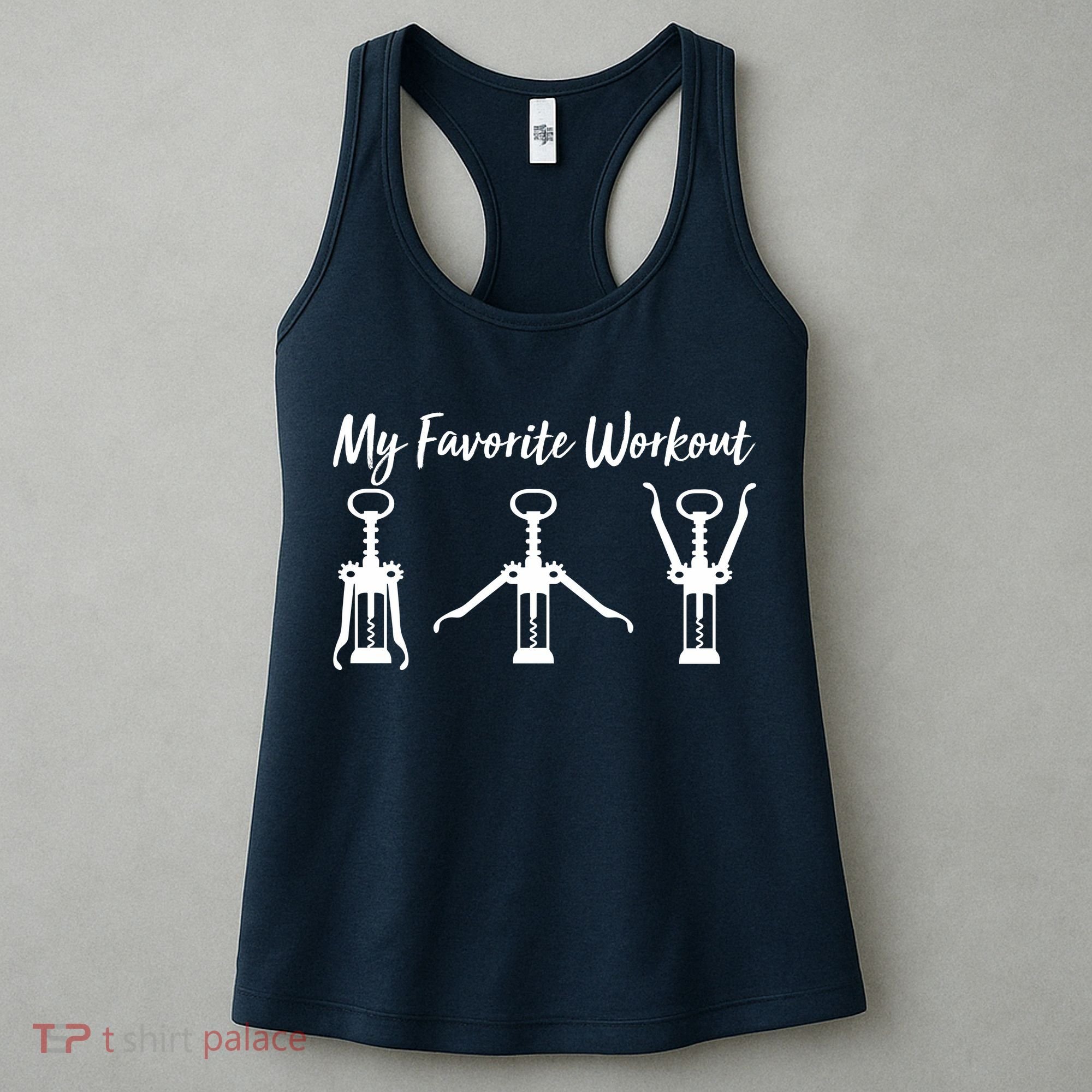 My Favorite Workout Wine Lover Women's Tank Top