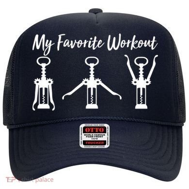 My Favorite Workout Wine Lover Hat