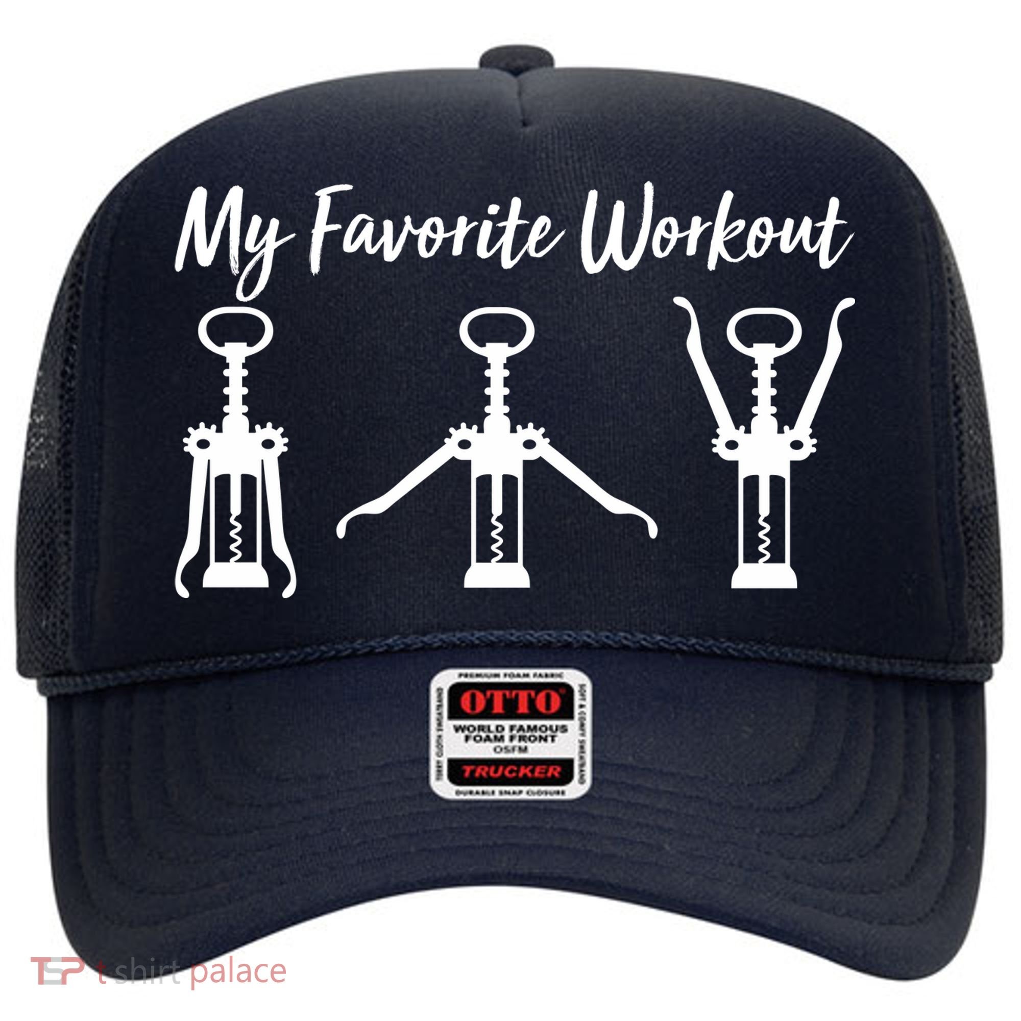 My Favorite Workout Wine Lover Hat