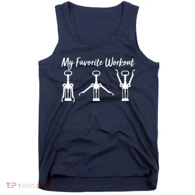 My Favorite Workout Wine Lover Tank Top