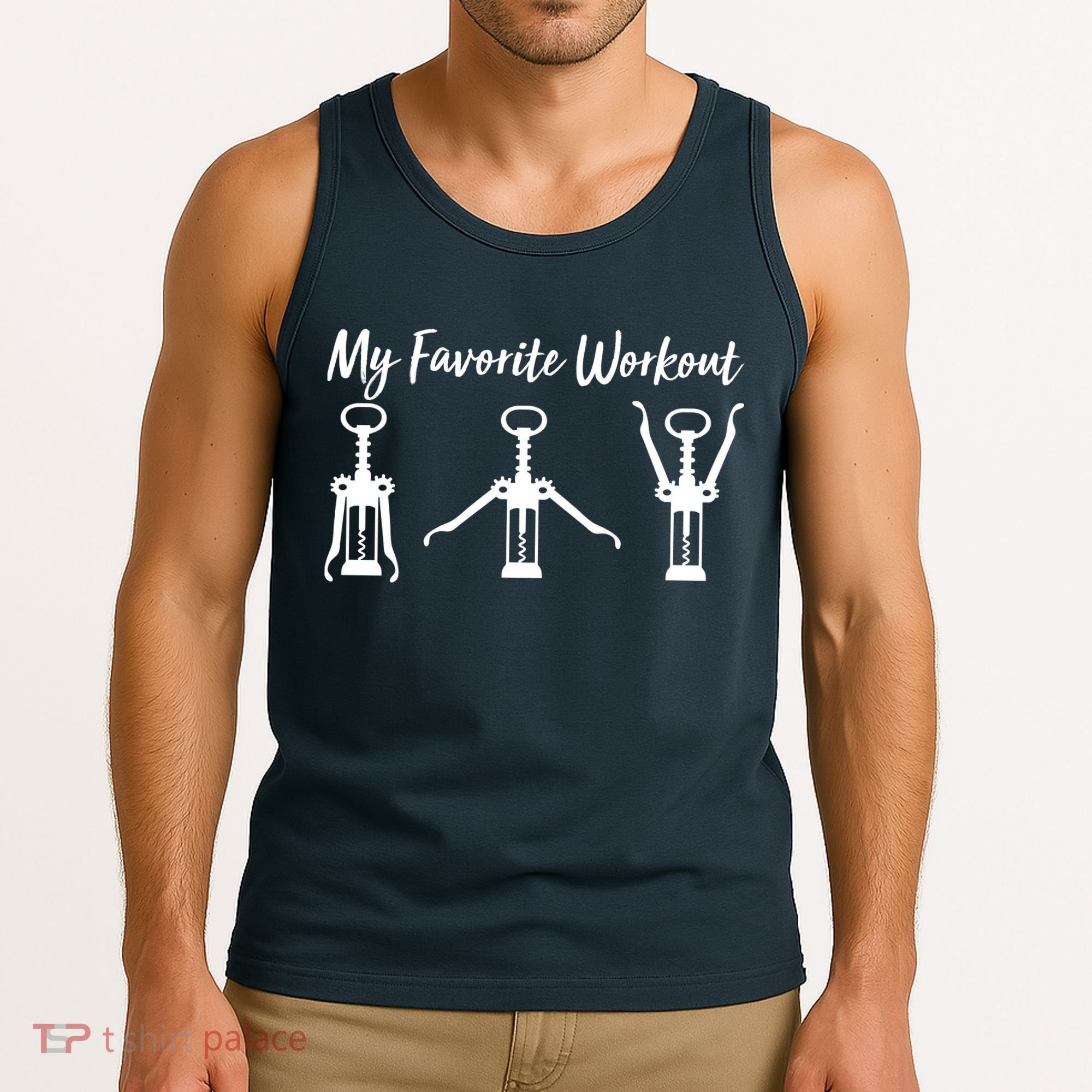 My Favorite Workout Wine Lover Tank Top