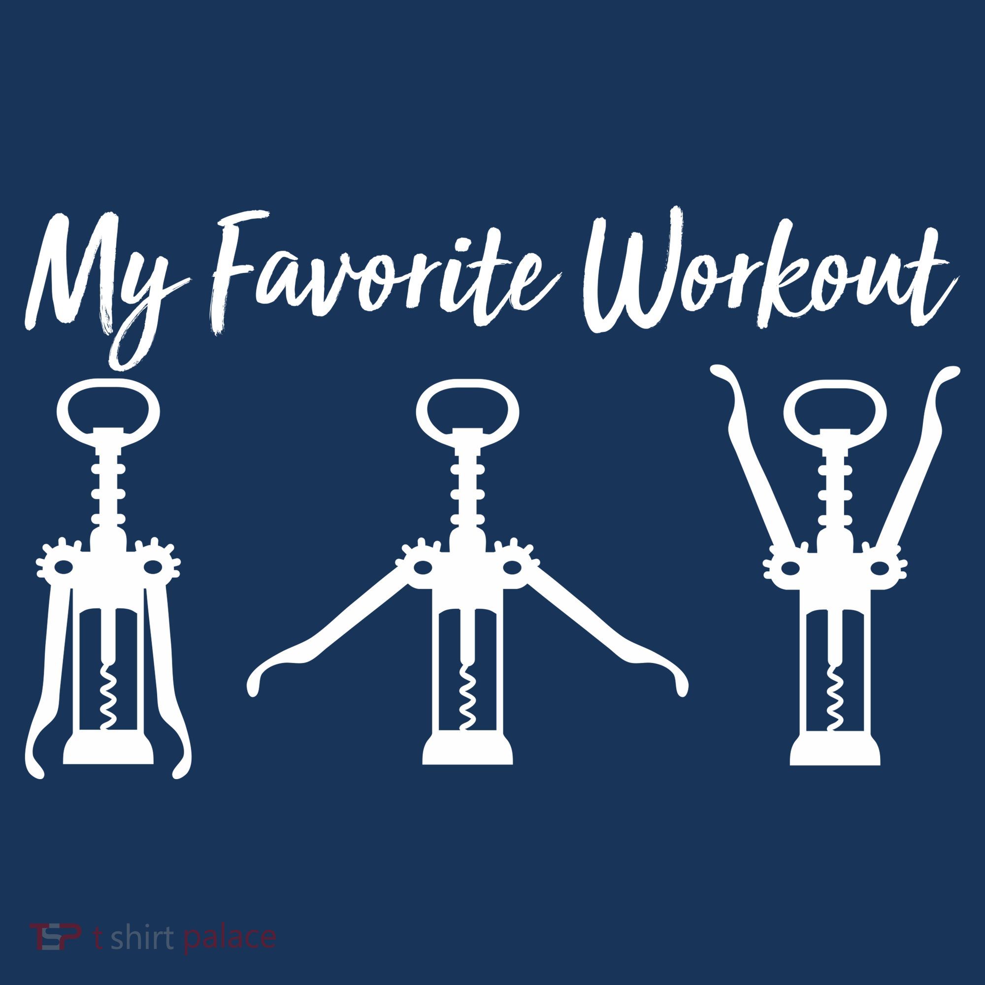 My Favorite Workout Wine Lover Tote Bag