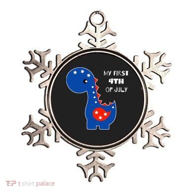 My First 4th of July Cute Dinosaur Ornament