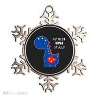 My First 4th of July Cute Dinosaur Ornament thumb 0