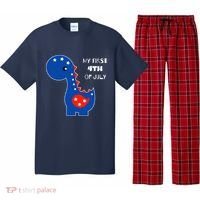 My First 4th of July Cute Dinosaur Pajama Set thumb 0