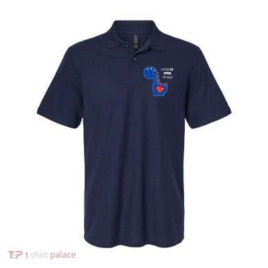 My First 4th of July Cute Dinosaur Polo