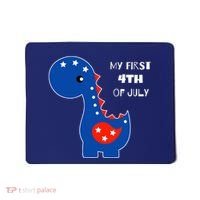 My First 4th of July Cute Dinosaur Mousepad thumb 0