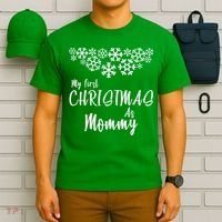 My First Christmas As Mommy T-Shirt thumb 6