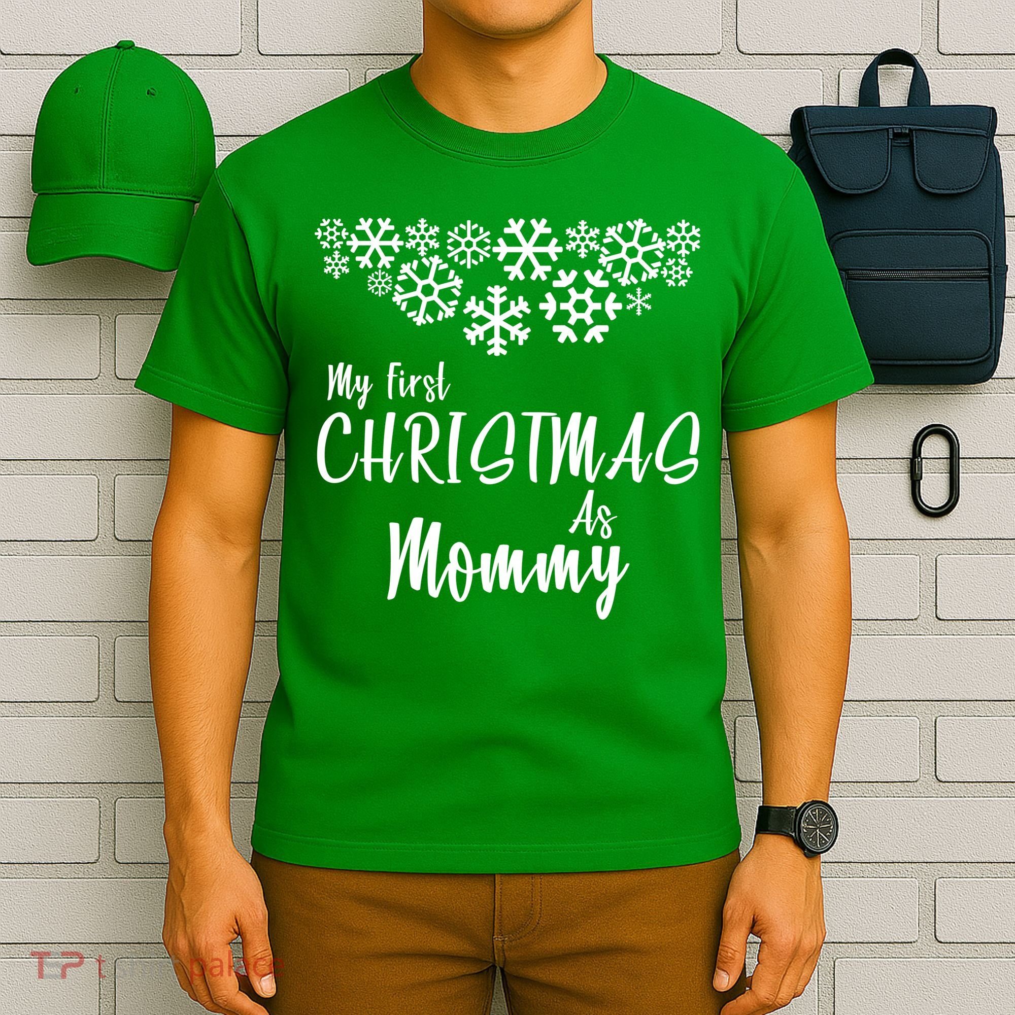 My First Christmas As Mommy T-Shirt
