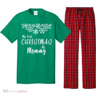 My First Christmas As Mommy Pajama Set