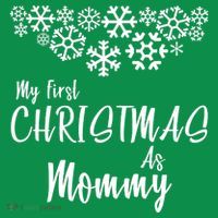 My First Christmas As Mommy Women's T-Shirt thumb 6