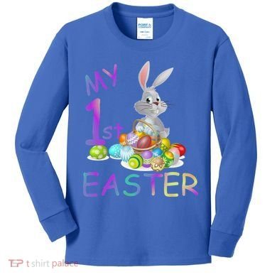 My First Easter Kids Long Sleeve Shirt