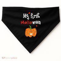 My First Halloween USA-Made Doggie Bandana thumb 0