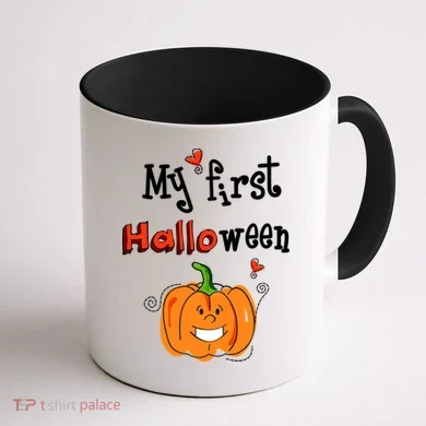 My First Halloween Coffee Mug back