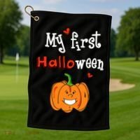 My First Halloween Golf Towel thumb 1