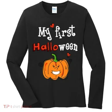 My First Halloween Women's Long Sleeve Shirt