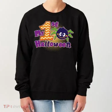 My First Halloween Cute Spider Women's Sweatshirt