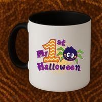 My First Halloween Cute Spider Coffee Mug thumb 2