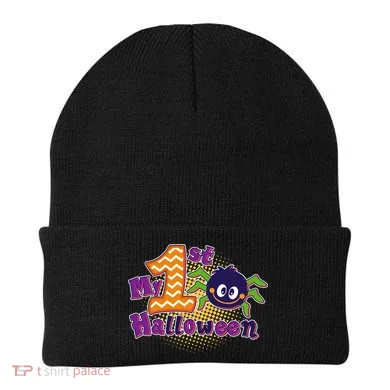 My First Halloween Cute Spider Beanie
