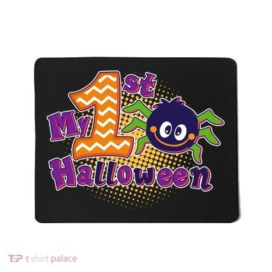 My First Halloween Cute Spider Mousepad