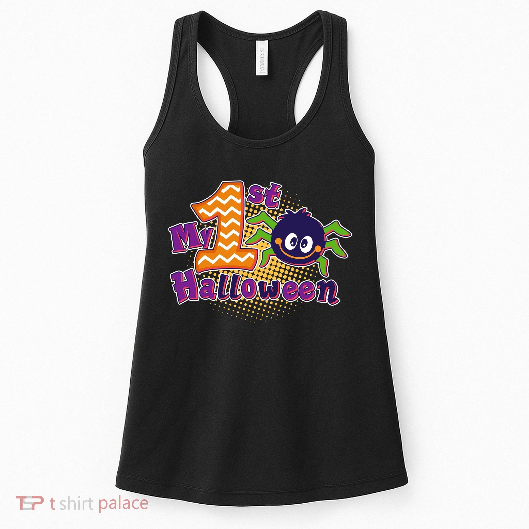 My First Halloween Cute Spider Women's Tank Top