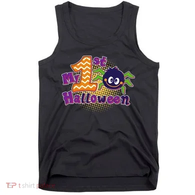 My First Halloween Cute Spider Tank Top