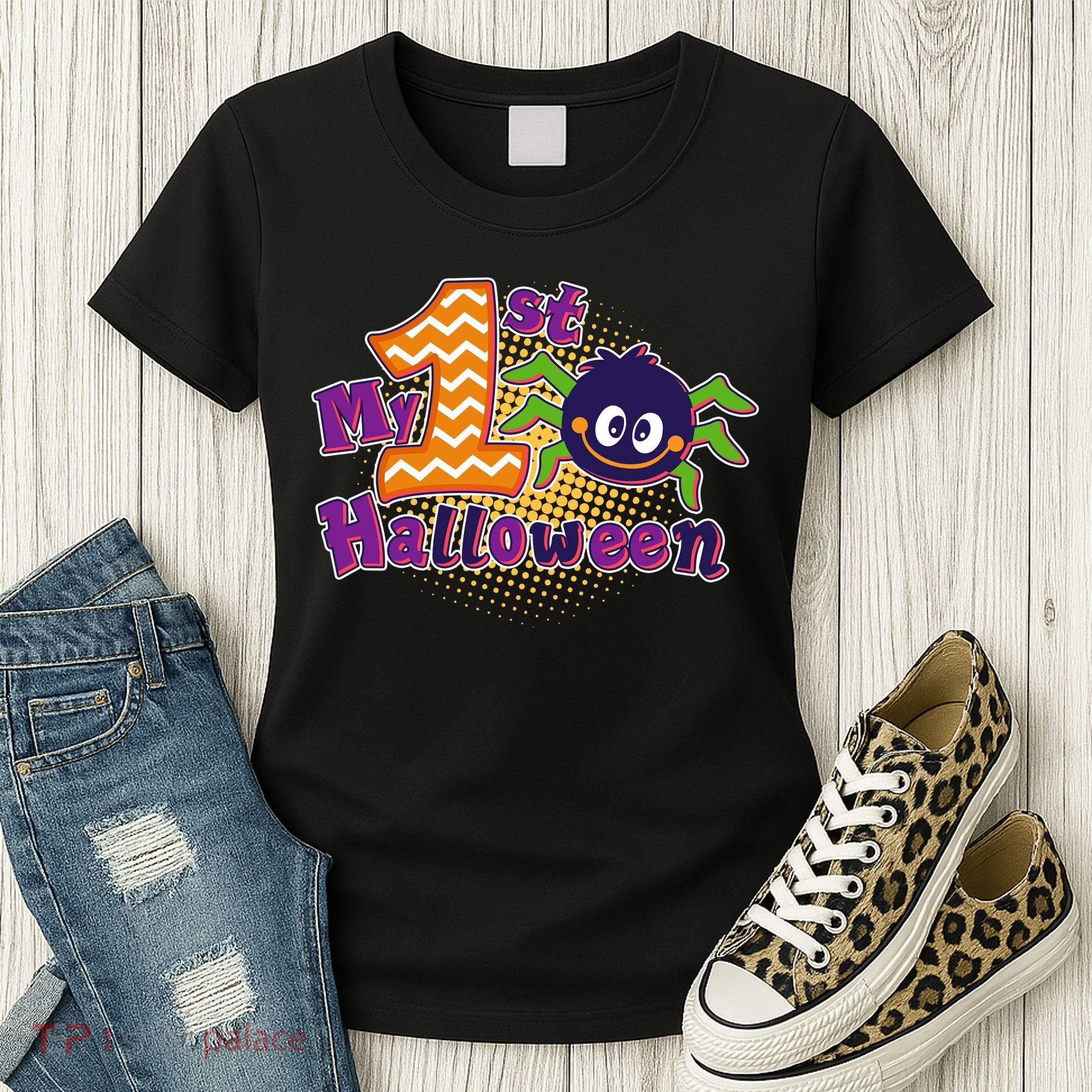 My First Halloween Cute Spider Women's T-Shirt