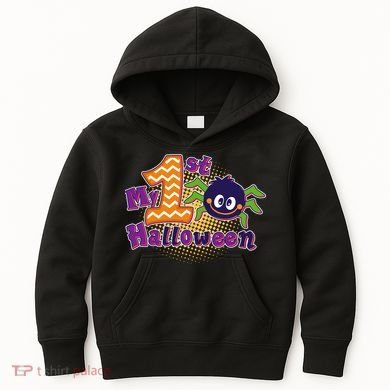 My First Halloween Cute Spider Kids Hoodie