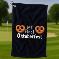 My First Oktoberfest Golf Towel thumb 1