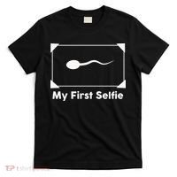 My First Selfie Funny Parody T-Shirt thumb 0