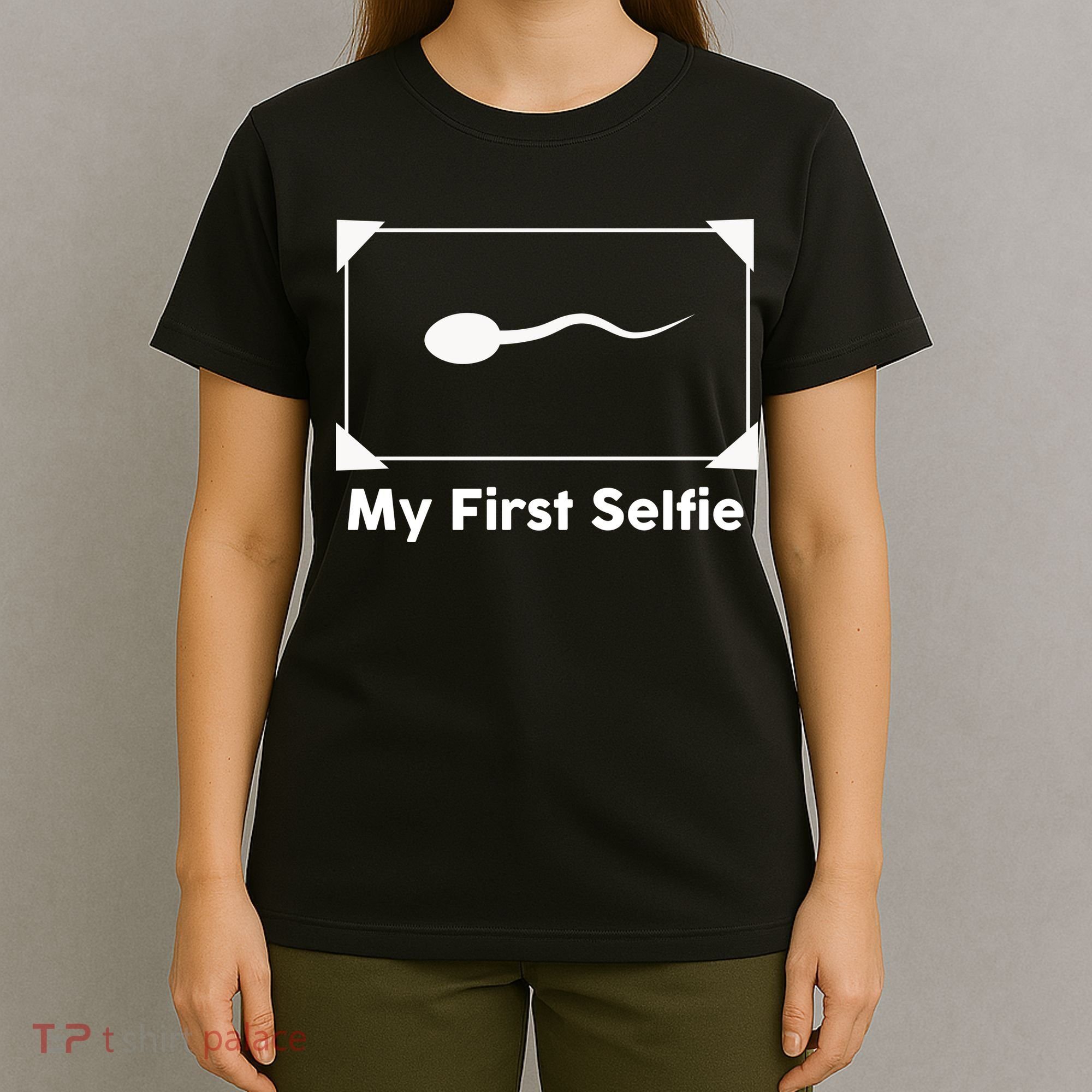 My First Selfie Funny Parody T-Shirt
