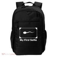My First Selfie Funny Parody Backpack thumb 0