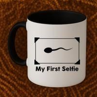 My First Selfie Funny Parody Coffee Mug thumb 2