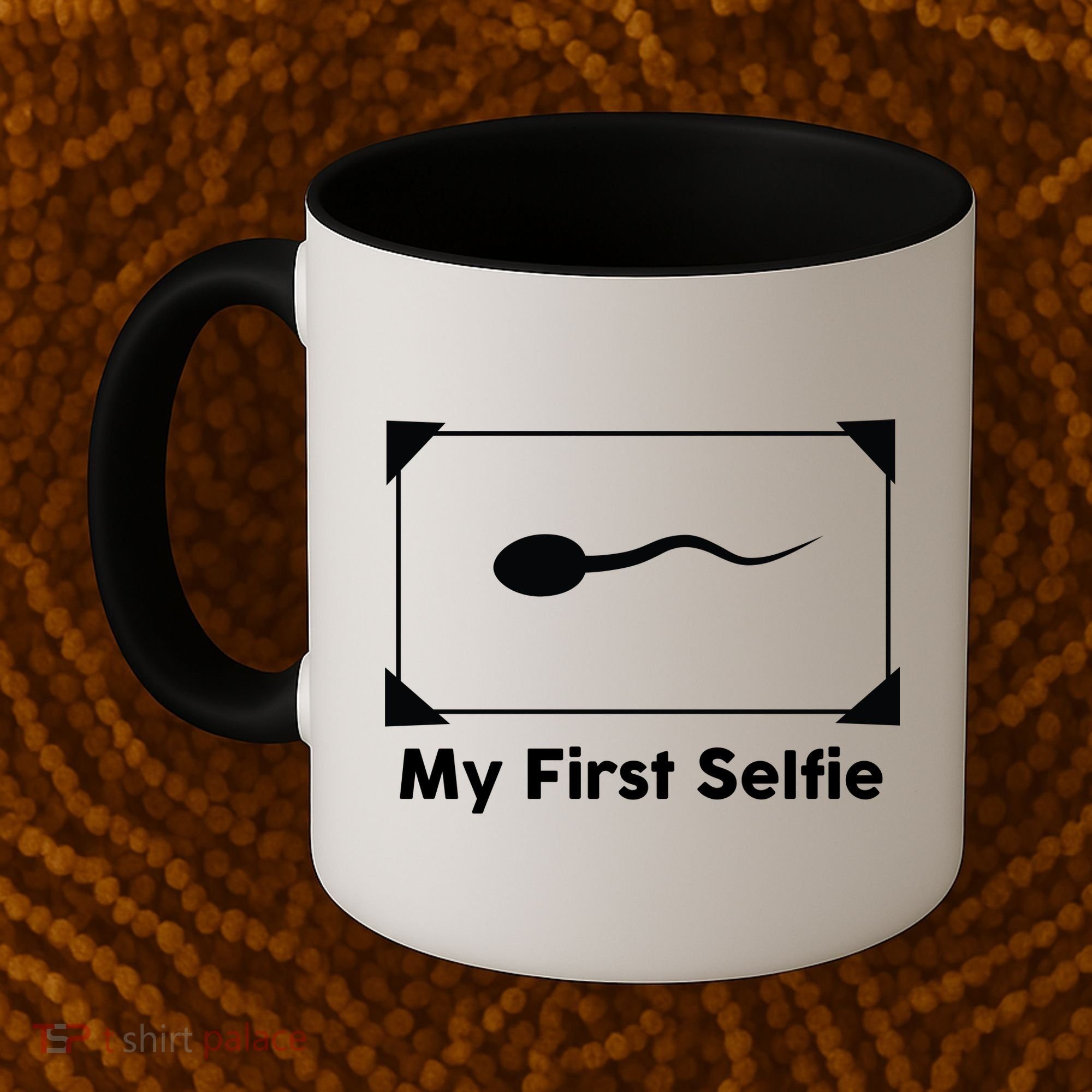 My First Selfie Funny Parody Coffee Mug