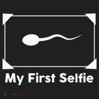 My First Selfie Funny Parody Golf Towel thumb 3