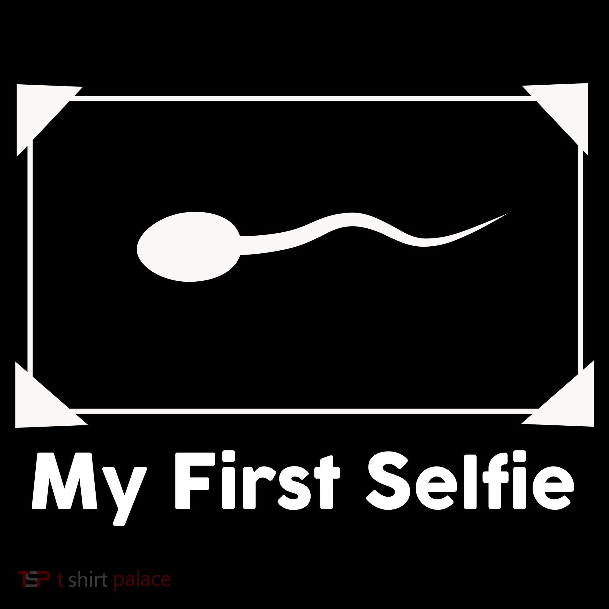 My First Selfie Funny Parody Women's Long Sleeve Shirt