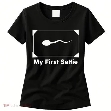 My First Selfie Funny Parody Women's T-Shirt